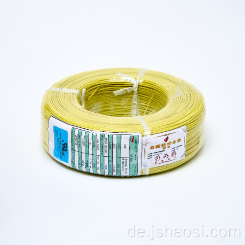 Kostengünstige UL 1330 18AWG gelber Draht